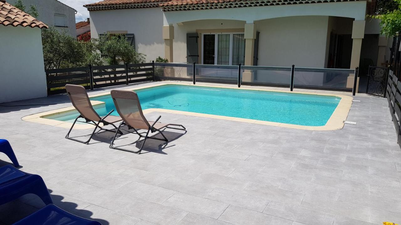 Charmante Maison Climatisee Vedene - Avignon Avec Piscine Екстер'єр фото