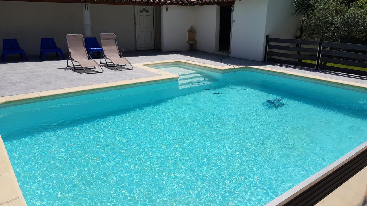 Charmante Maison Climatisee Vedene - Avignon Avec Piscine Екстер'єр фото