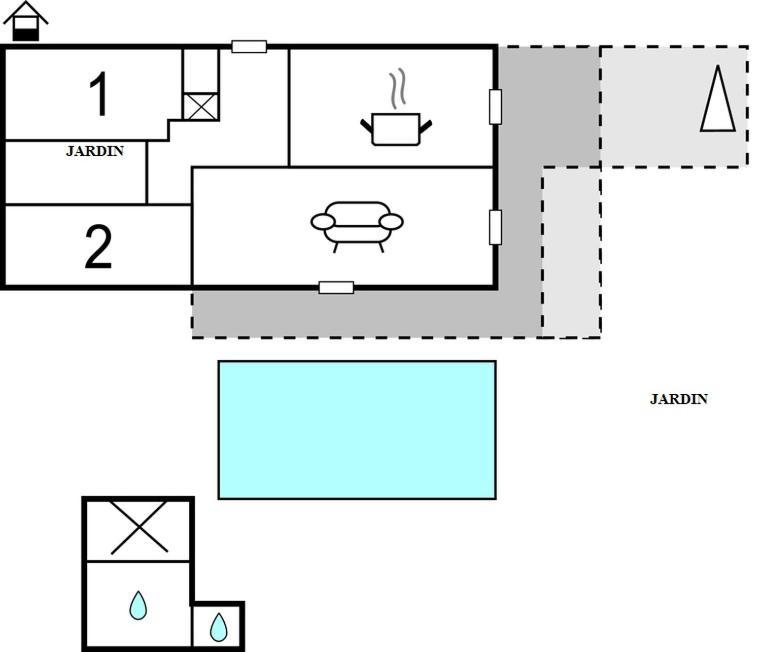 Charmante Maison Climatisee Vedene - Avignon Avec Piscine Екстер'єр фото
